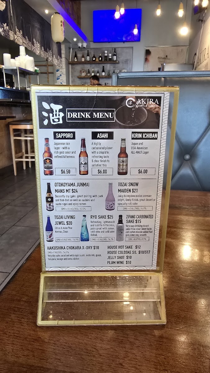 Menu Akira Ramen & Izakaya-2