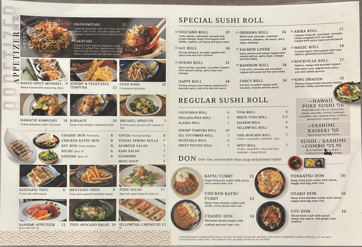 Menu Akira Ramen & Izakaya-5